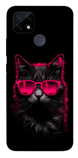Чехол itsPrint Cyberpunk cat для Realme C21Y