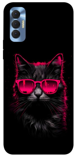 Чехол itsPrint Cyberpunk cat для TECNO Spark 8P