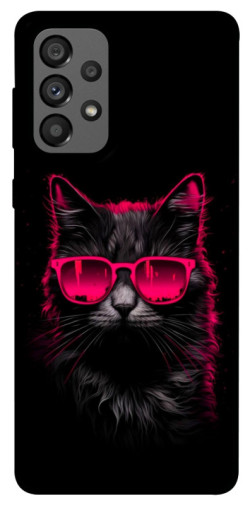 Чехол itsPrint Cyberpunk cat для Samsung Galaxy A73 5G