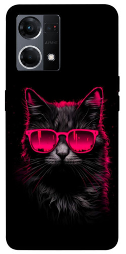 Чохол itsPrint Cyberpunk cat для Oppo Reno 7 4G
