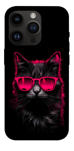 Чехол itsPrint Cyberpunk cat для Apple iPhone 14 Pro (6.1")