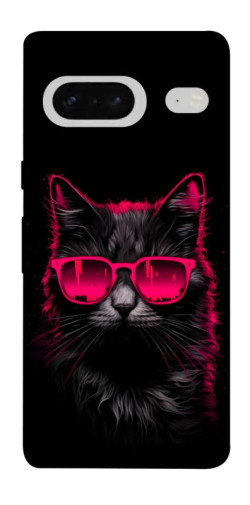 Чехол itsPrint Cyberpunk cat для Google Pixel 7