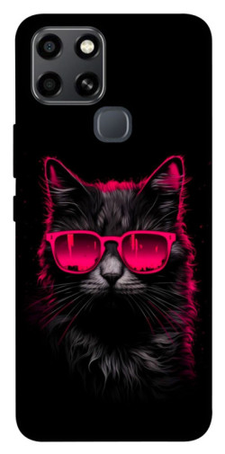 Чехол itsPrint Cyberpunk cat для Infinix Smart 6