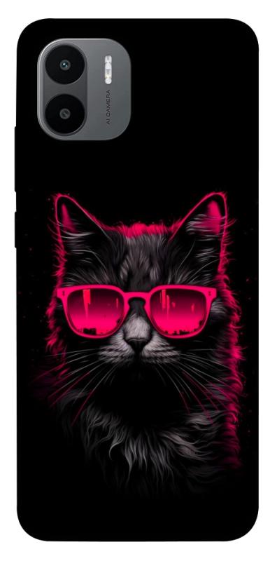 Чохол itsPrint Cyberpunk cat для Xiaomi Redmi A1+ / A2+, тварини, купити оптом з доставкою