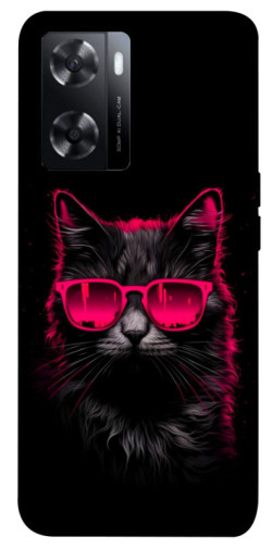 Чохол itsPrint Cyberpunk cat для Oppo A57s