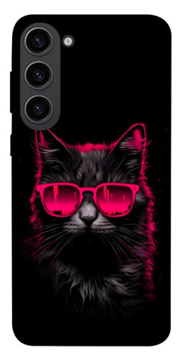 Чехол itsPrint Cyberpunk cat для Samsung Galaxy S23
