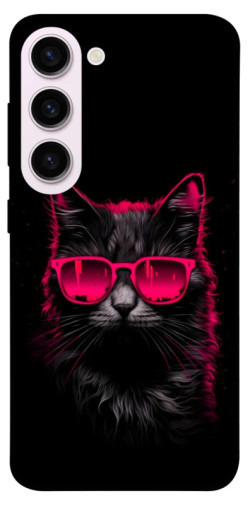 Чехол itsPrint Cyberpunk cat для Samsung Galaxy S23+