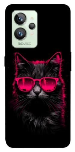 Чехол itsPrint Cyberpunk cat для Realme GT2