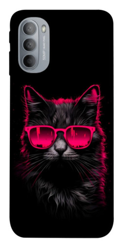 Чехол itsPrint Cyberpunk cat для Motorola Moto G31