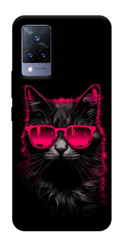 Чохол itsPrint Cyberpunk cat для Vivo V21, тварини, купити оптом з доставкою