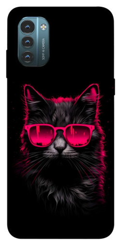 Чехол itsPrint Cyberpunk cat для Nokia G21