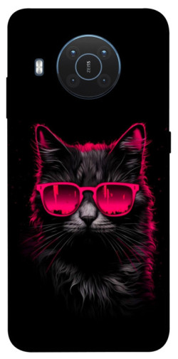 Чехол itsPrint Cyberpunk cat для Nokia X10 / X20