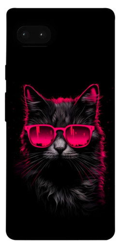 Чехол itsPrint Cyberpunk cat для Google Pixel 7a