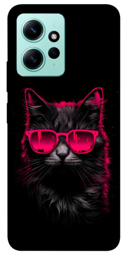Чехол itsPrint Cyberpunk cat для Xiaomi Redmi Note 12 4G
