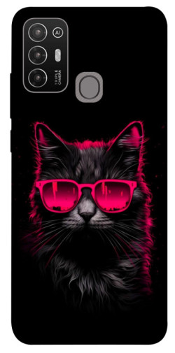 Чехол itsPrint Cyberpunk cat для ZTE Blade A52