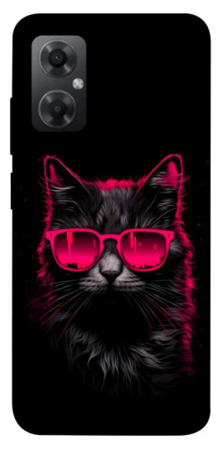 Чехол itsPrint Cyberpunk cat для Xiaomi Redmi Note 11R