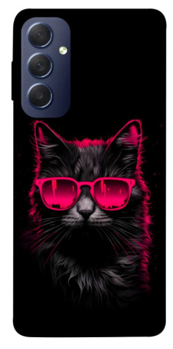 Чехол itsPrint Cyberpunk cat для Samsung Galaxy M54 5G