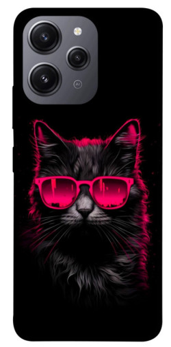 Чехол itsPrint Cyberpunk cat для Xiaomi Redmi 12