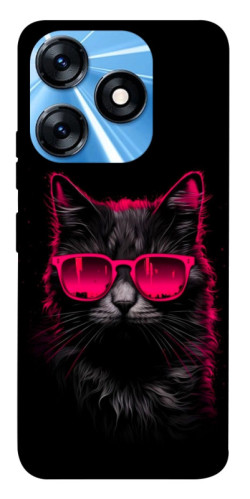 Чехол itsPrint Cyberpunk cat для TECNO Spark 10 Pro
