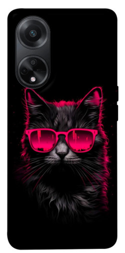 Чехол itsPrint Cyberpunk cat для Oppo A98