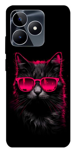 Чехол itsPrint Cyberpunk cat для Realme C53