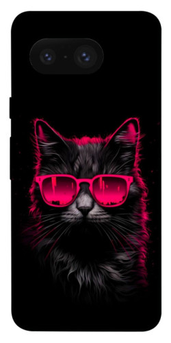 Чехол itsPrint Cyberpunk cat для Google Pixel 8