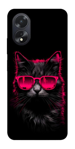 Чехол itsPrint Cyberpunk cat для Oppo A38