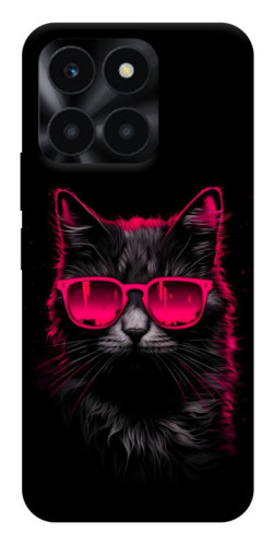 Чехол itsPrint Cyberpunk cat для Huawei Honor X6a