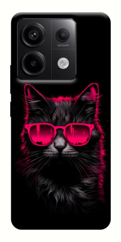 Чехол itsPrint Cyberpunk cat для Xiaomi Redmi Note 13 Pro 4G