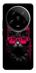 Чехол itsPrint Cyberpunk cat для Xiaomi 14 Ultra