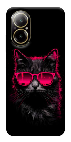 Чехол itsPrint Cyberpunk cat для Realme C67 4G