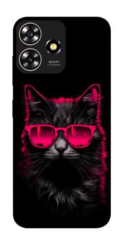Чехол itsPrint Cyberpunk cat для ZTE Blade A73 4G