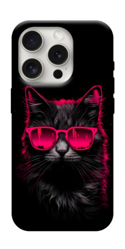 Чехол itsPrint Cyberpunk cat для Apple iPhone 16 Pro Max (6.9")