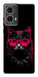 Чехол itsPrint Cyberpunk cat для Motorola Moto G85