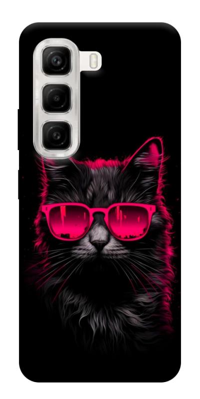 Чехол itsPrint Cyberpunk cat для Infinix Hot 50 4G, животные, купить оптом с доставкой