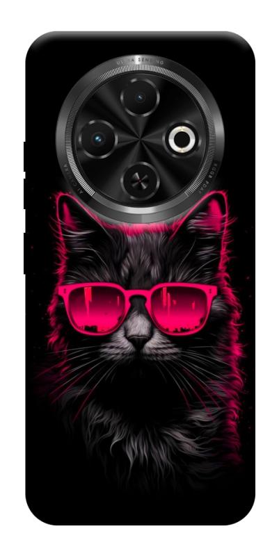 Чохол itsPrint Cyberpunk cat для TECNO Spark 30C, тварини, купити оптом з доставкою
