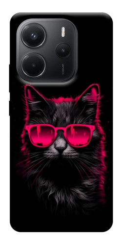 Чехол itsPrint Cyberpunk cat для Xiaomi Redmi Note 14 4G (Europe version)
