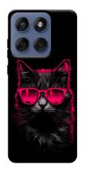 Чехол itsPrint Cyberpunk cat для Motorola Edge 60 Fusion
