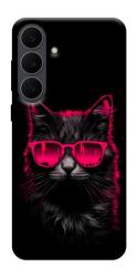 Чехол itsPrint Cyberpunk cat для Samsung Galaxy S25 FE