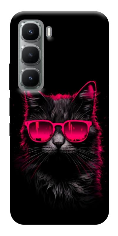 Чехол itsPrint Cyberpunk cat для Infinix Hot 60 Pro, животные, купить оптом с доставкой