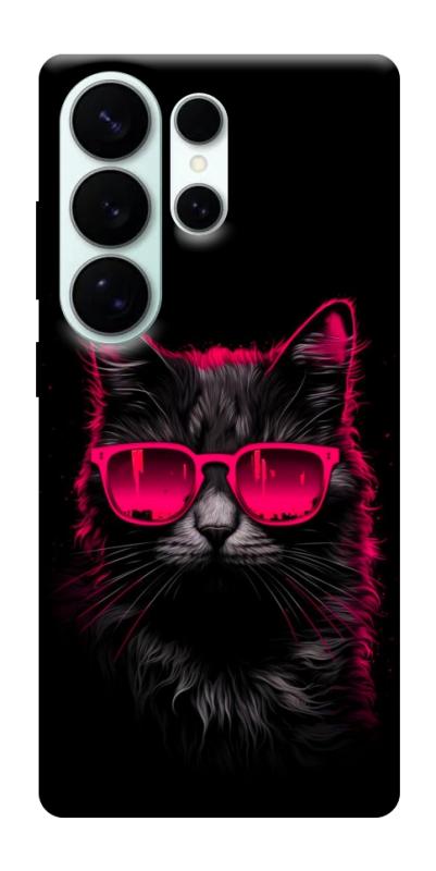 Чехол itsPrint Cyberpunk cat для Samsung Galaxy S26 Ultra, животные, купить оптом с доставкой