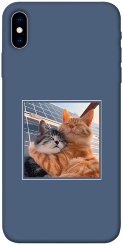 Чехол itsPrint Кошачья нежность для Apple iPhone X (5.8")