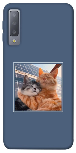 Чехол itsPrint Кошачья нежность для Samsung A750 Galaxy A7 (2018)