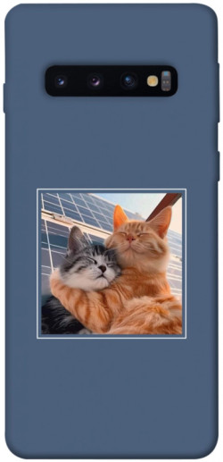 Чехол itsPrint Кошачья нежность для Samsung Galaxy S10