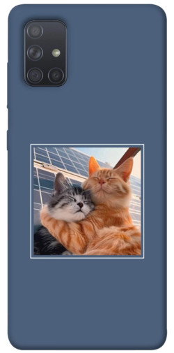 Чехол itsPrint Кошачья нежность для Samsung Galaxy A71