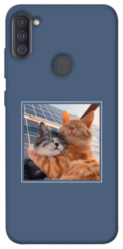 Чехол itsPrint Кошачья нежность для Samsung Galaxy A11