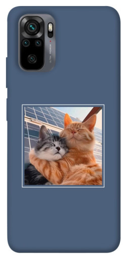 Чехол itsPrint Кошачья нежность для Xiaomi Redmi Note 10 / Note 10s