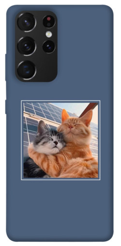 Чехол itsPrint Кошачья нежность для Samsung Galaxy S21 Ultra