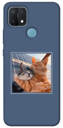 Чехол itsPrint Кошачья нежность для Oppo A15s / A15