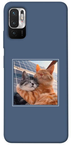 Чехол itsPrint Кошачья нежность для Xiaomi Redmi Note 10 5G